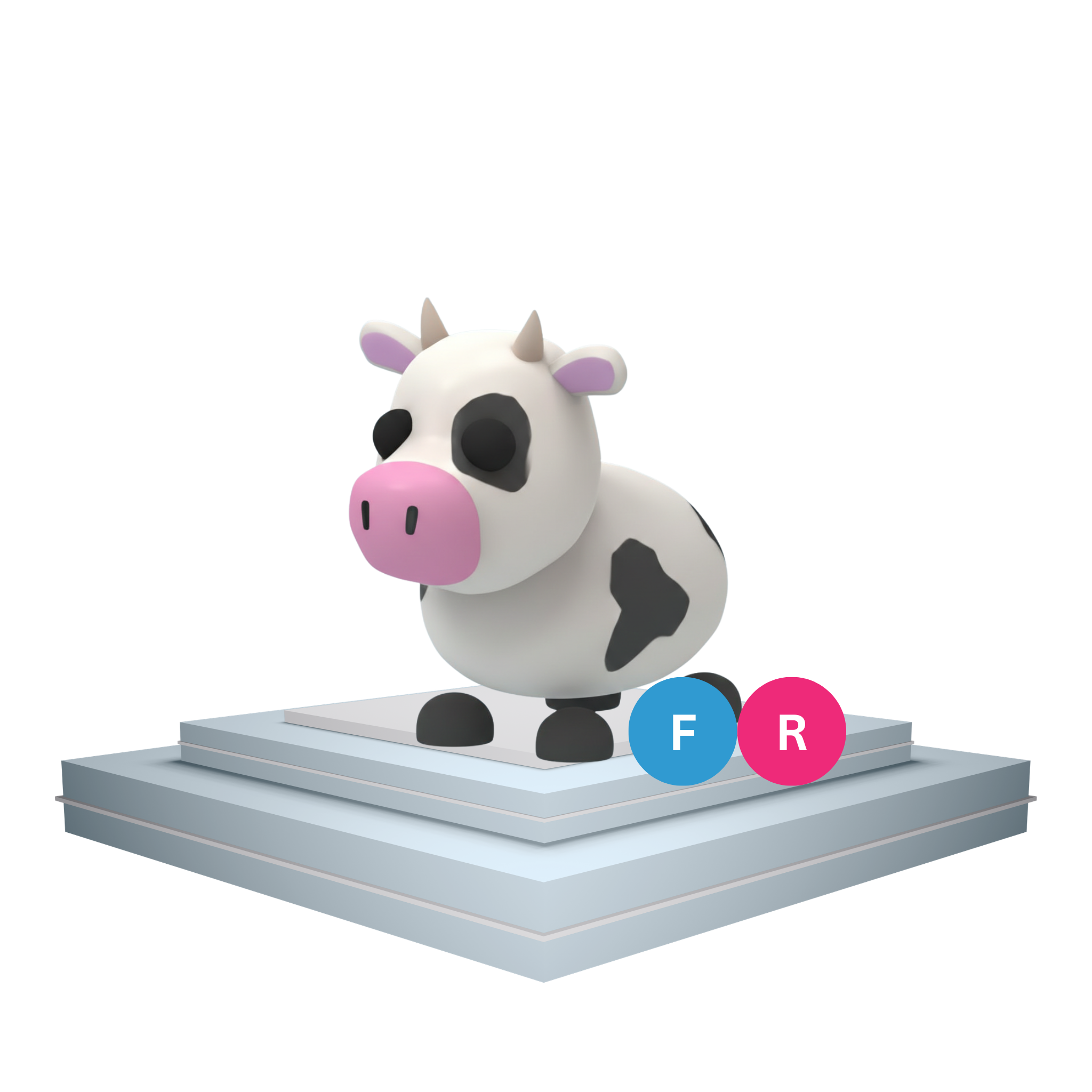 FR Cow adopt me Cow adopt me Velcra
