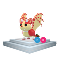 FR Strawberry Shortcake Bat Dragon adopt me Strawberry Shortcake Bat Dragon adopt me Velcra
