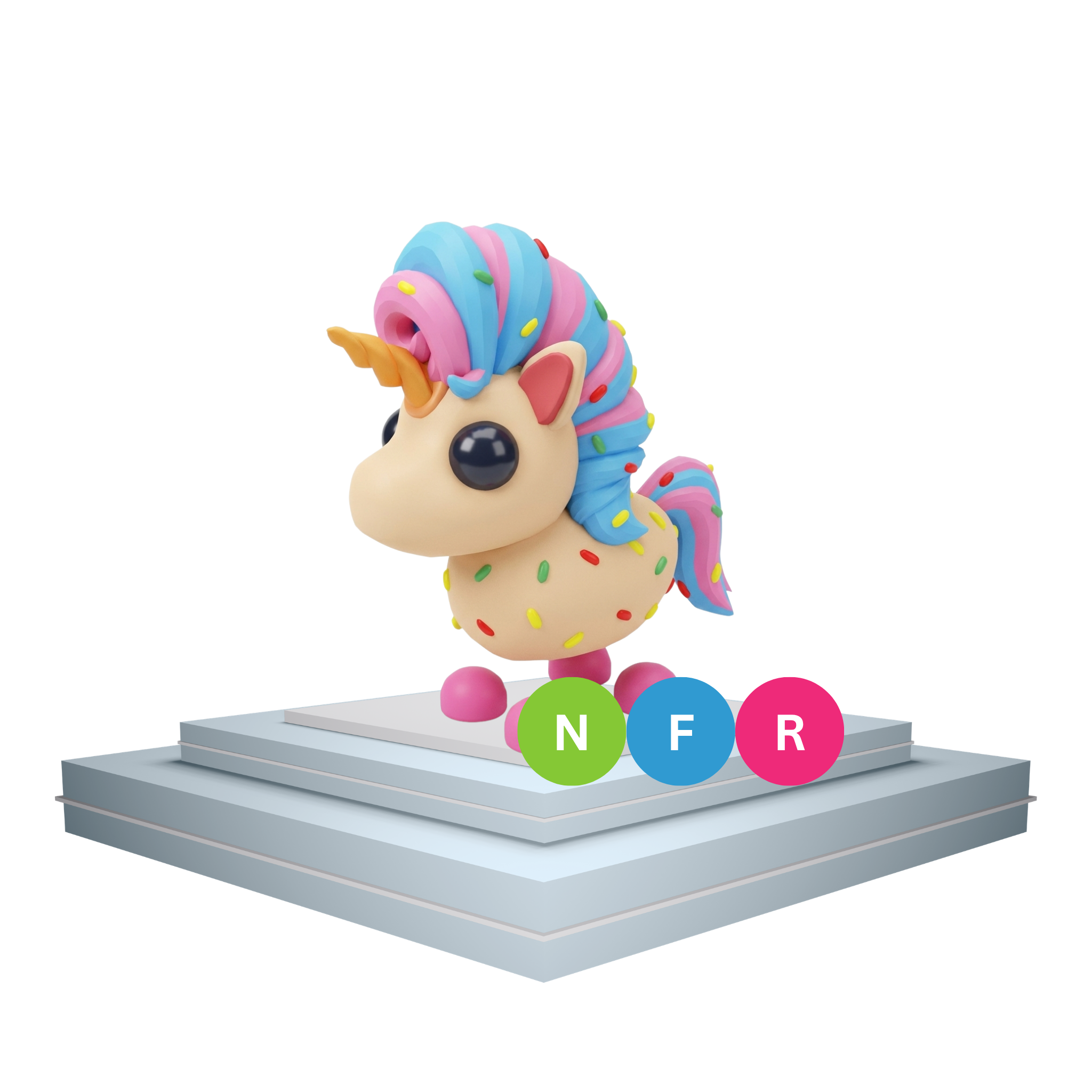 neon candicorn adopt me NFR candicorn adopt me Velcra