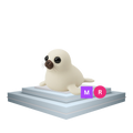 Mega Harp seal adopt me Harp seal adopt me Velcra