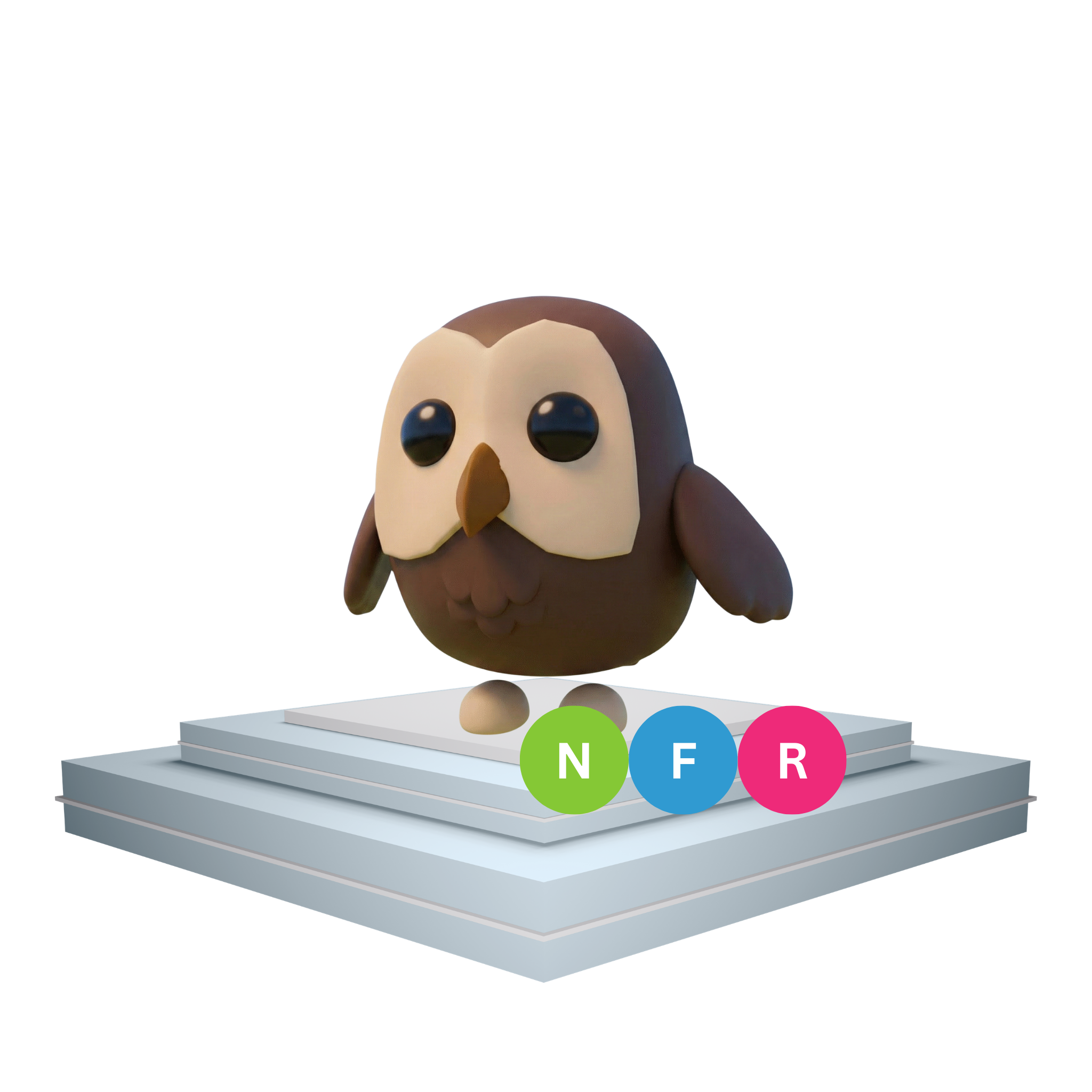 NFR Owl neon adopt me Owl adopt me BloxDirect
