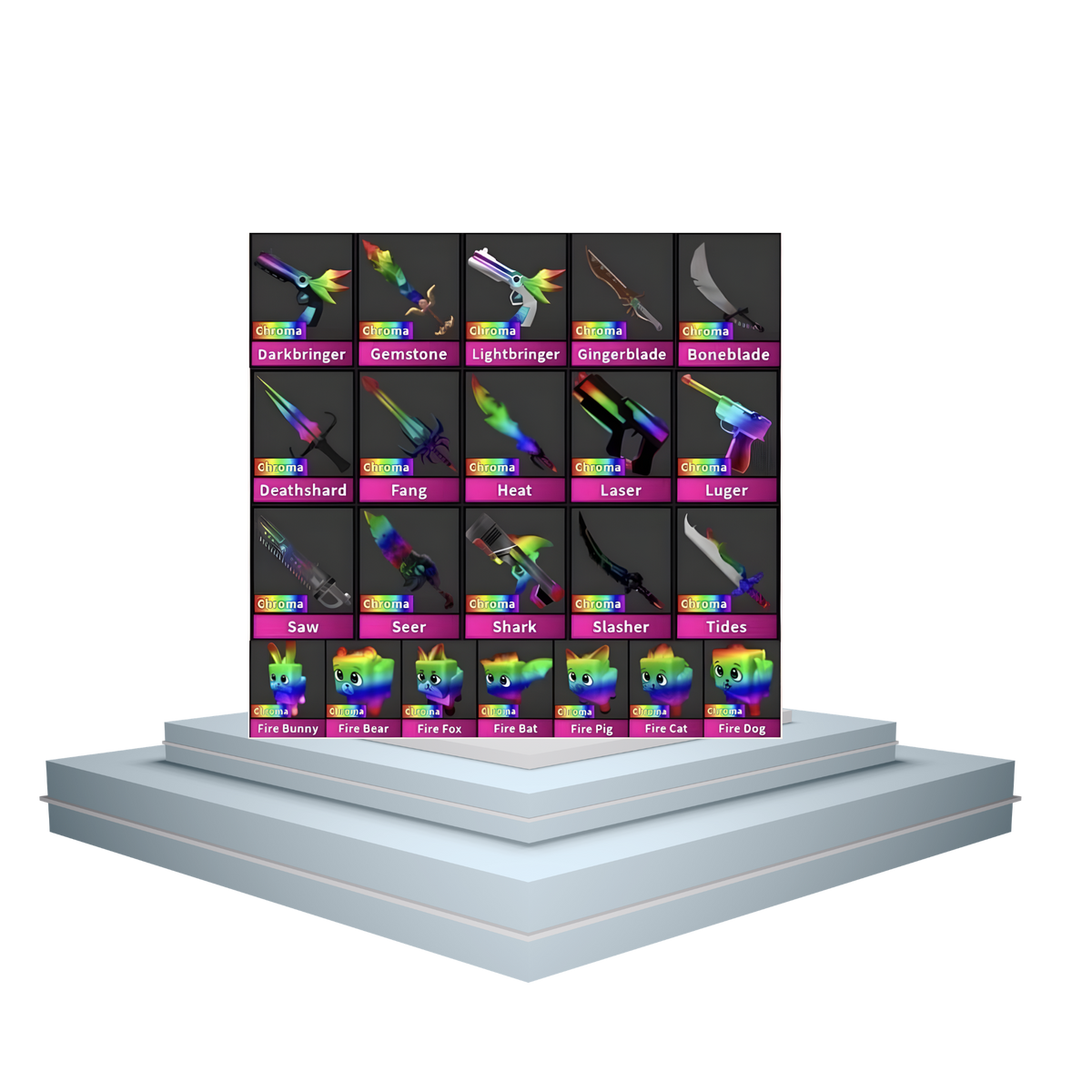 Chroma set MM2 | Velcra