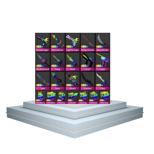 Chroma set mm2 |  set murder mystery 2 velcra